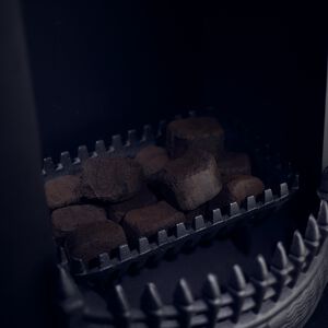 Silverflame Cast Iron Fire Grate 16"